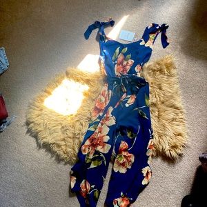 Romper with pockets . Brand new with tags